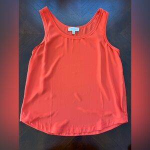 PHILOSOPHY Women's Orange Tank Top SIZE L